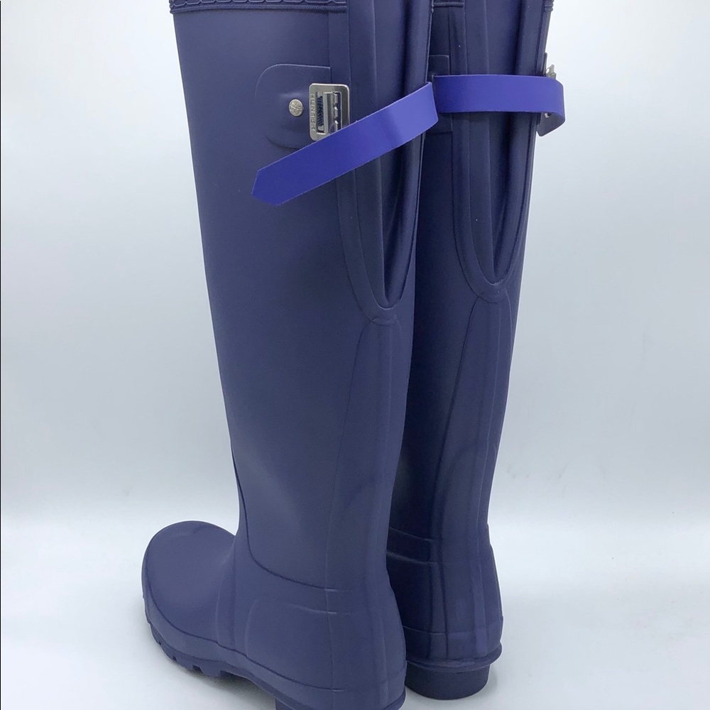 Hunter Adjustable Back Waterproof Rain Boots‎ NWT - image 5